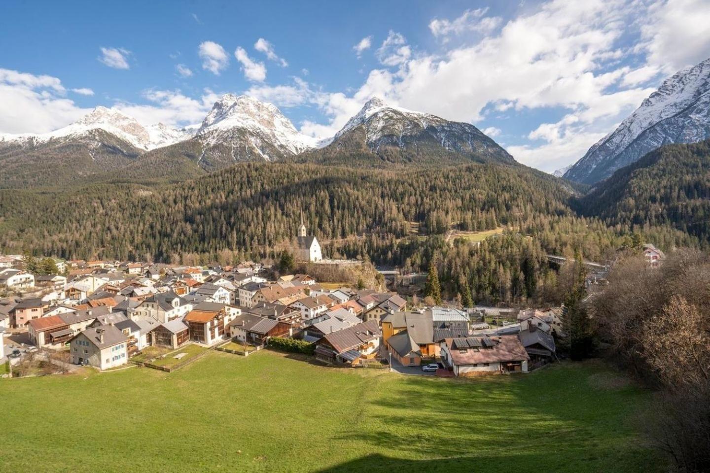Apartmán Chasa Miramunt 6 Scuol Exteriér fotografie