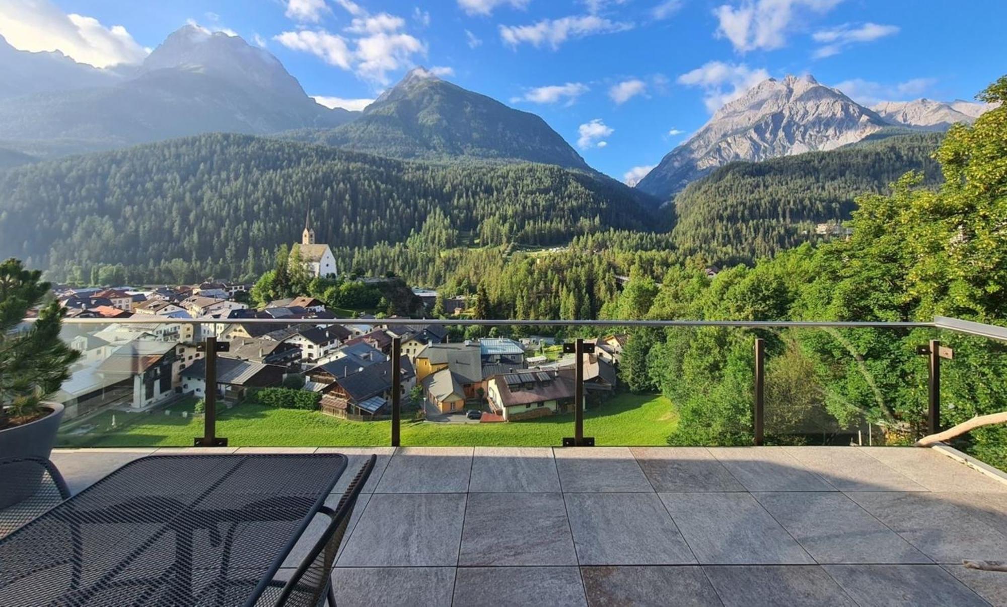 Apartmán Chasa Miramunt 6 Scuol Exteriér fotografie